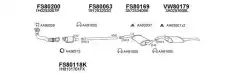 Система выпуска ОГ FS800137 FAURECIA
