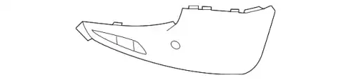 INSERT - BUMPER LR129727 LAND ROVER