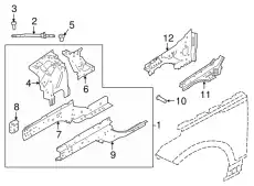 ВИНТ LR117137 LAND ROVER
