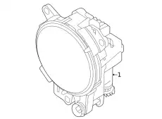 Фара противотуманная LAND ROVER LR130799