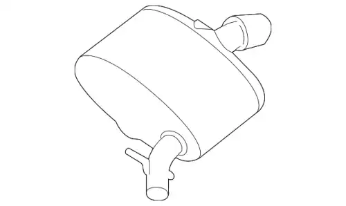 ЗАДНИЙ ГЛУШИТЕЛЬ LR146137 LAND ROVER