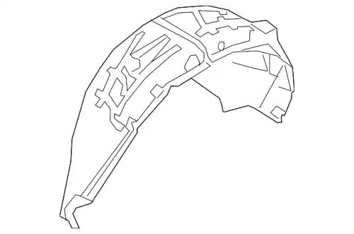 Подкрылок JAGUAR J9C29578