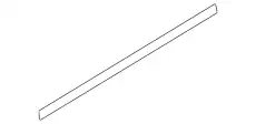 MOULDING - REAR DOOR LR130187 LAND ROVER