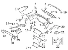 NUT LR090464 LAND ROVER