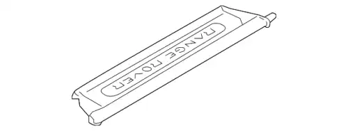 PLATE - DOOR SCUFF LR138874 LAND ROVER
