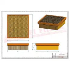 Воздушный фильтр SA7801 HIFI