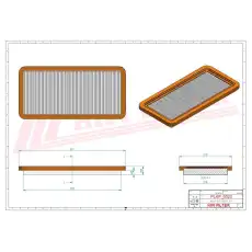 Салонный фильтр HIFI SC90277