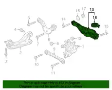 ARM COMP,LWR B R 52350TLBA01 HONDA