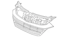 Решетка радиатора HONDA 71121T7WA11