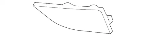 COVER L,RADAR 71119TGGA50 HONDA