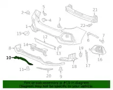 COVER,FINISHER 71509TGGA70 HONDA