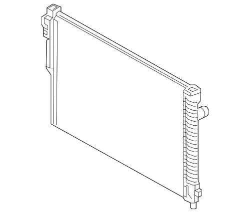 RADIATOR LR115949 LAND ROVER