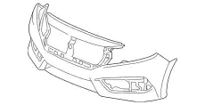 FACE,FR BUMPER 04711TBAA50ZZ HONDA