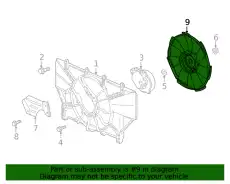FAN COMP,COOLING 190205TZH01 HONDA