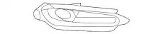 GARN R,FR FOG 71105T7AJ10 HONDA