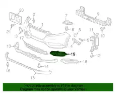 GARN R,FR FOG 71105T7AJ10 HONDA