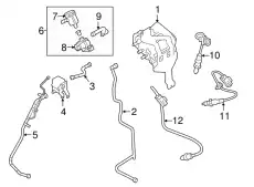 SENSOR - EXHAUST GAS - OXYGEN LR141848 LAND ROVER