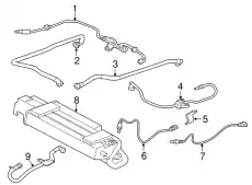 SENSOR-OXYGEN T2H48049 JAGUAR