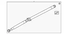 SHAFT - MAIN LR126512 LAND ROVER