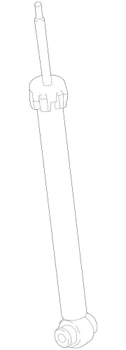 SHOCK ABSORBER LR123528 LAND ROVER