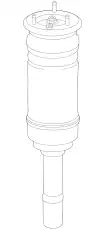 SHOCK ABSORBER LR116909 LAND ROVER