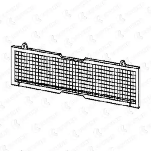 Решетка бампера COVIND 240/105