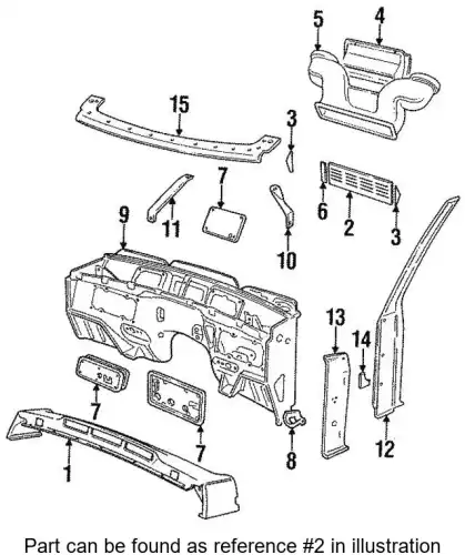 Решетка радиатора LAND ROVER 390607