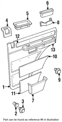 Ручка двери LAND ROVER MXC1306LNF