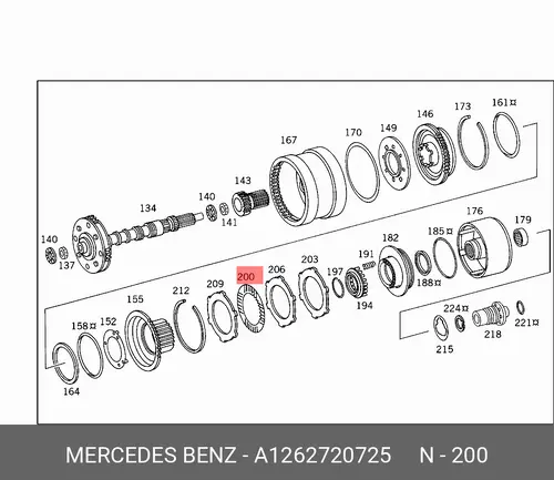 Inner Disc ! \MB 126 272 07 25