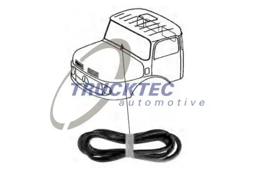 уплотнитель лобового стекла MB 01.50.002 TRUCKTEC
