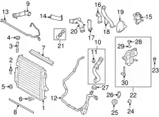 ТРУБОПРОВОД LR010736 LAND ROVER