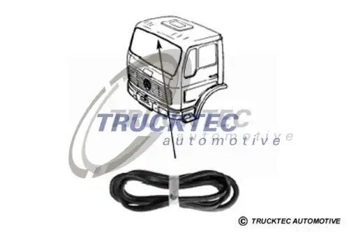 уплотнитель лобового стекла MB 01.50.015 TRUCKTEC