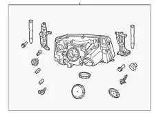Фара LAND ROVER XBC502080LZN