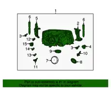 Фара LAND ROVER XBC502080LZN