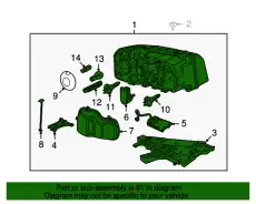Фара LAND ROVER LR001570