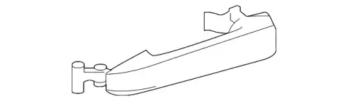 Ручка двери MB 906 760 01 70