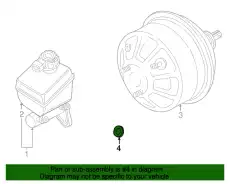 ШАЙБА WA108057L LAND ROVER