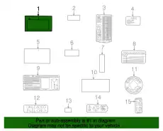 ЭТИКЕТКА BAC000561 LAND ROVER