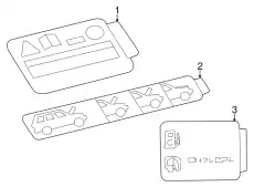 ЭТИКЕТКА BAC103580 LAND ROVER