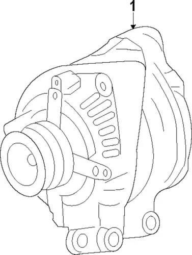 ALTERNATOR LR088850 LAND ROVER