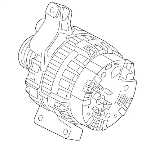 BELT - DRIVEN STARTER GENERATOR LR137956 LAND ROVER