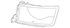 BEZEL - LAMP LR132516 LAND ROVER