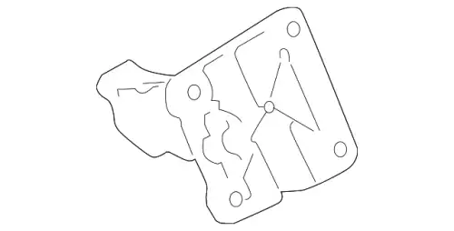BRACKET - ENGINE FRONT SUPPORT LR119715 LAND ROVER