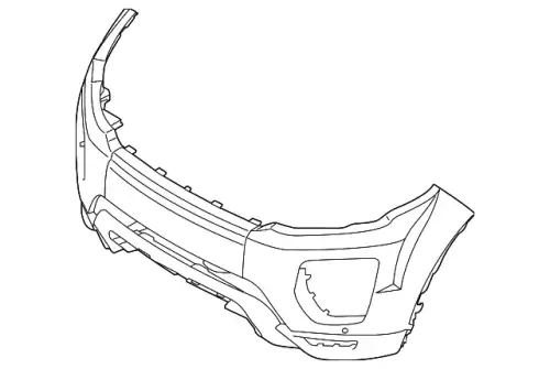 BUMPER - FRONT LR074958 LAND ROVER