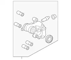 CALIPER - BRAKE LR113711 LAND ROVER