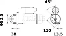 Стартер KNECHT MS687