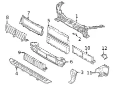 DEFLECTOR - AIR LR135376 LAND ROVER