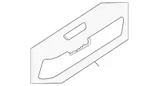 FINISHER - DOOR POCKET LR068087 LAND ROVER