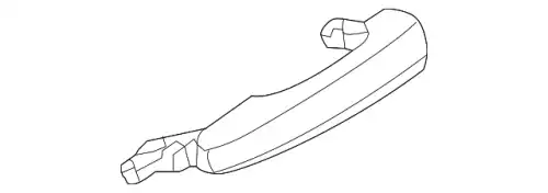 HANDLE - DOOR - OUTER LR131359 LAND ROVER