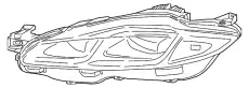 Фара JAGUAR C2D60279